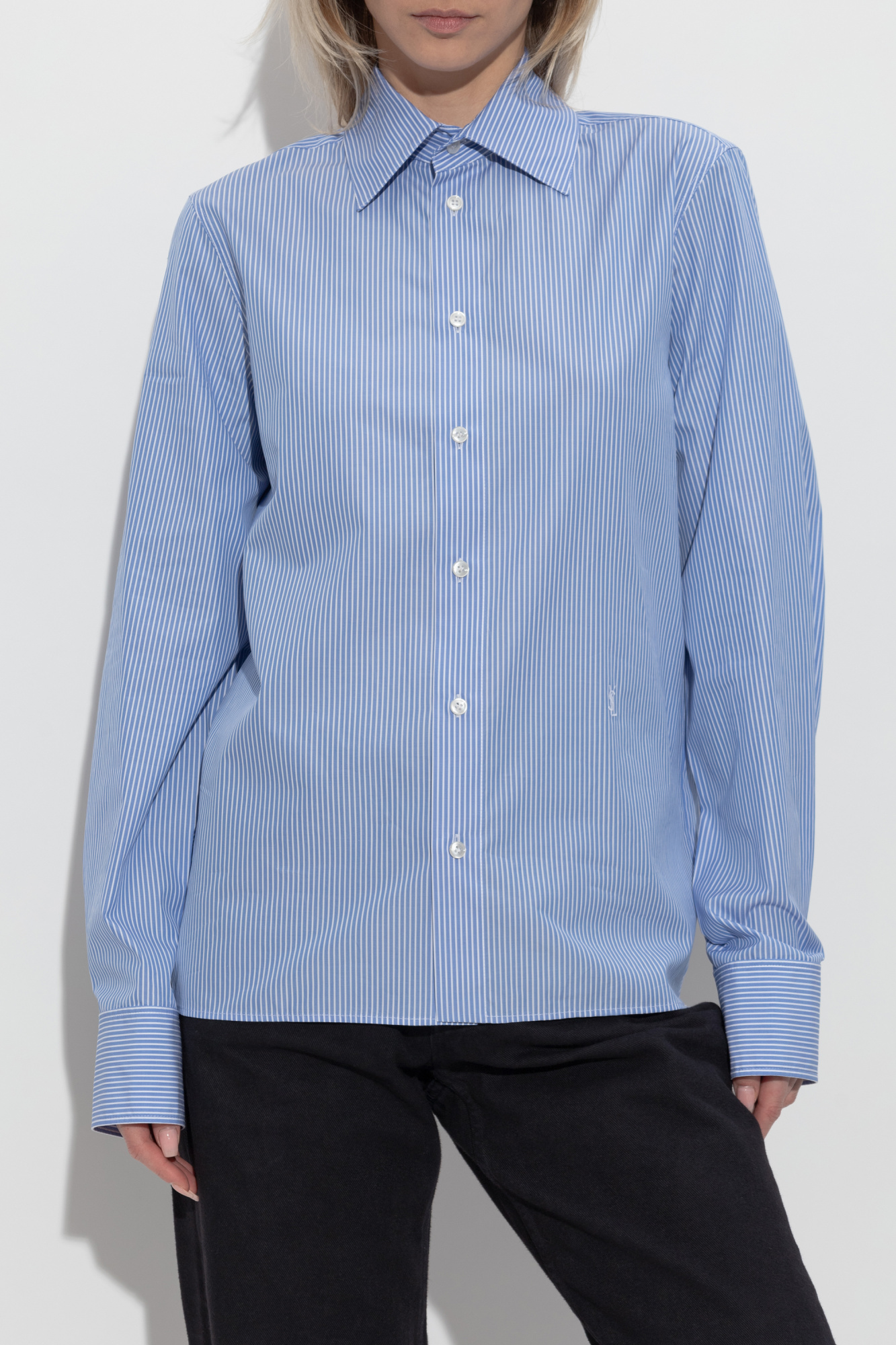 Saint Laurent Shirt with striped pattern | Women's Clothing